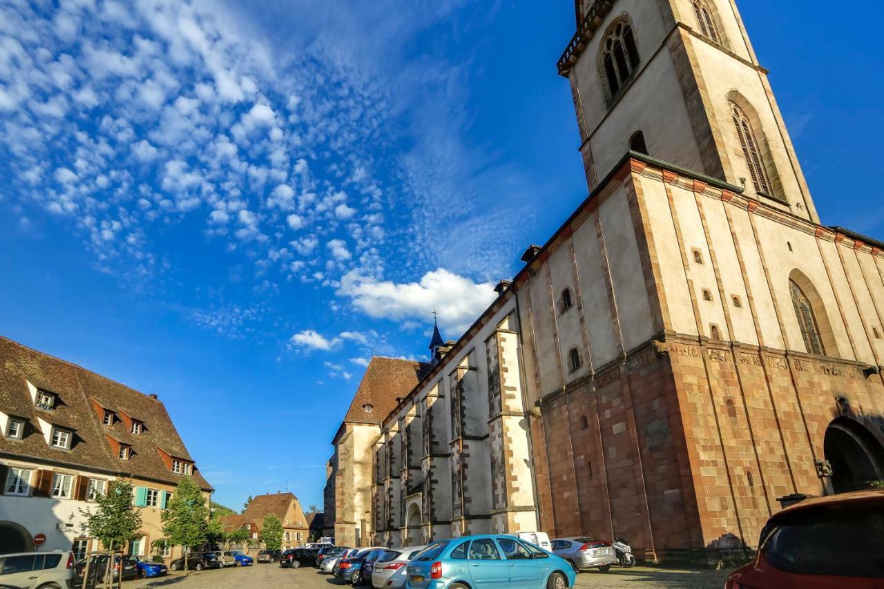 Andlau, Cour De L'Abbaye Appartement Buitenkant foto